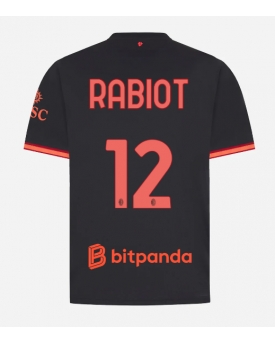 Billige Fotballdrakt AC Milan Adrien Rabiot #12 Replika Tredjedrakt 2026-27 Kortermet Billige Fotballdrakt AC Milan Adrien Rabiot #12 Replika Tredjedrakt 2026-27 Kortermet